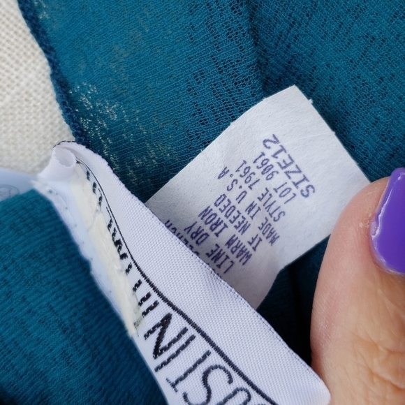 Vintage y2k 90's ruffles bell sleeves flowy vneck blouse - Picture 6 of 6